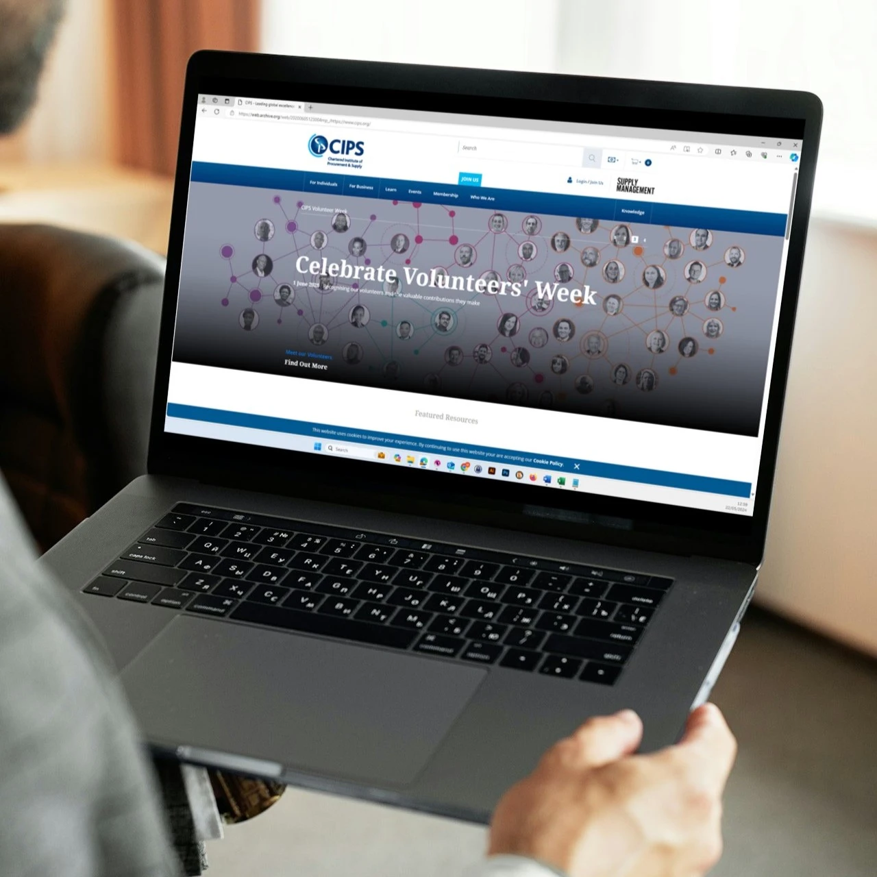 web development for chartered institute (CIPS) website